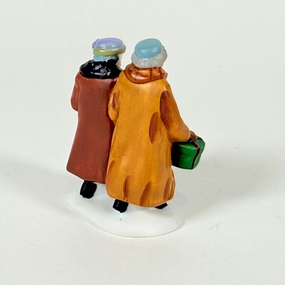 Dept 56 Heritage Village Accessories Busy Sidewalks Set Of 4 #55352 Vintage - Picture 9 of 12